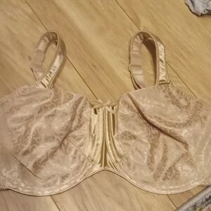 Bali Golden Ornate Minimizer Bra 40DD